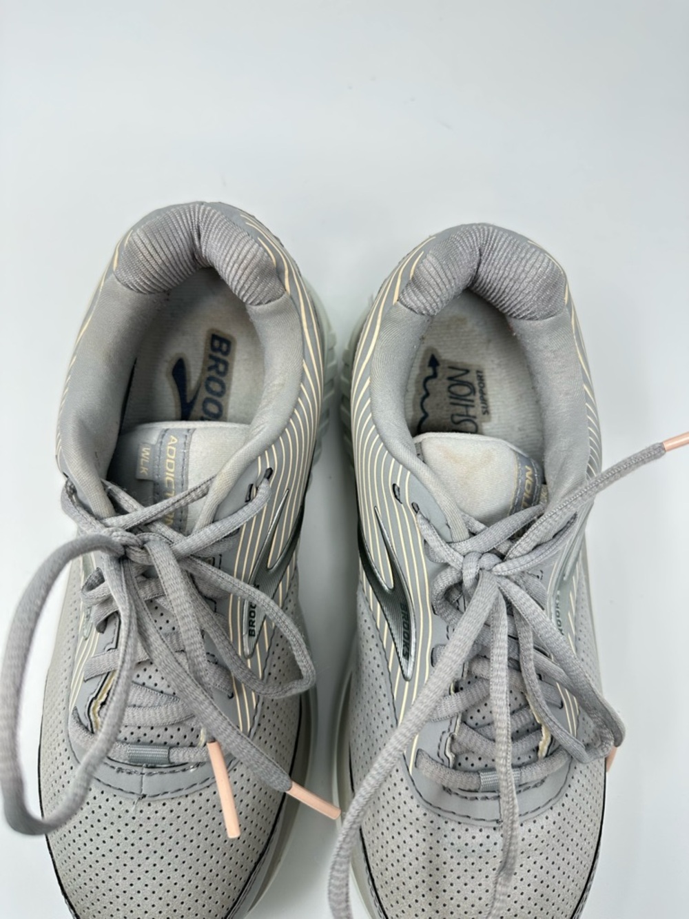 Brooks Addiction Walker Shoes Womens 8 Purple Grey Walking‎ Athletic Sneakers - Picture 10 of 14